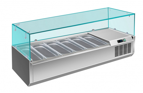 Витрина для ингредиентов Viatto VRX 1500/380