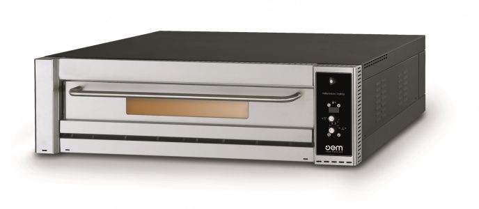 Печь подовая электрическая серии Millennium Valido EVO 1-камерная с подом 75*108 см, электро-механич