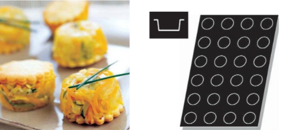Форма для выпечки Paderno 4774006
