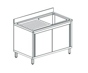 Ванна моечная Apach Chef Line Ls136-54Lwsd