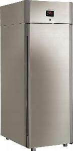 Шкаф холодильный Polair CM105-Gm нерж. с глухой дверью 