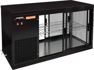 Витрина тепловая Hicold Vrl T 1100 L Black