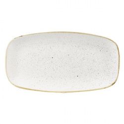 Купить блюдо прямоугольное chefs 35,5х18,9см, без борта, stonecast, цвет barley white swhsxo141 – цена от завода, доставка до двери | RuOborudovanie.ru
