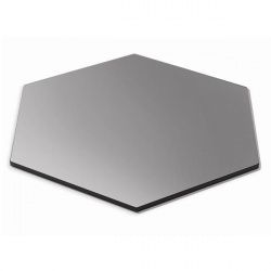 Купить полка skycap medium d40,6см h1см, шестиугольная, закаленное стекло, цвет черный sg009 – цена от завода, доставка до двери | RuOborudovanie.ru
