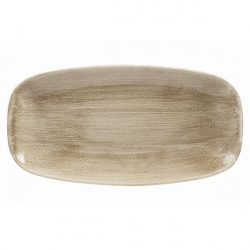 Купить блюдо прямоугольное chefs 29,8х15,3см, без борта, stonecast patina, цвет antique taupe paatxo111 – цена от завода, доставка до двери | RuOborudovanie.ru