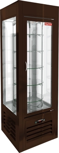 Витрина кондитерская вертикальная Hicold Vrc 350 R Sh Brown