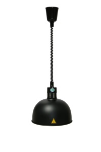 Лампа инфракрасная Hurakan HKN-Dl750 черн.