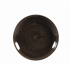 Купить тарелка мелкая 16,5см, без борта, stonecast patina, цвет iron black paibevp61 – цена от завода, доставка до двери | RuOborudovanie.ru