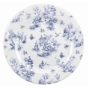 Тарелка мелкая 27,6СМ Vintage Prints, цвет Prague Toile Topvp581