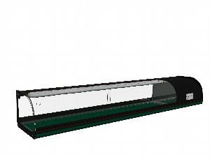 Витрина холодильная Полюс для суши A37 Sm 1,8-1 Sushi (ВХСв-1,8 суши-кейс)