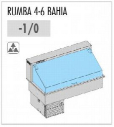 Купить витрина рыбная tecfrigo rumba 6 bahia встраиваемая – цена от завода, доставка до двери | RuOborudovanie.ru