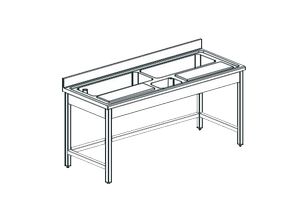 Стол разделочный для рыбы Apach Chef Line Ltpf197S2
