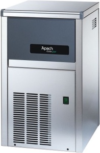 Льдогенератор Apach ACB2204B A кубик корпус нерж. бункер 4кг, возд.охл.