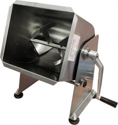 Купить фаршемешалка kocateq fme20t ручная 20 л c откидным бункером, 1 осью и подкл. к приводу g12 – цена от завода, доставка до двери | RuOborudovanie.ru