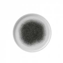 Купить тарелка мелкая chefs walled d21см h2см, с прямым бортом, цвет raku quartz black, studio prints rkbqw – цена от завода, доставка до двери | RuOborudovanie.ru