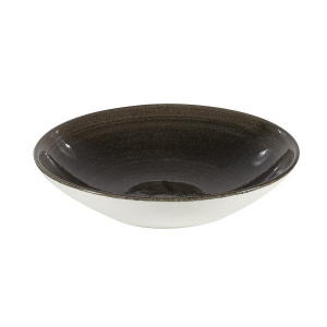 Тарелка глубокая 18,2СМ 0,426Л, без борта, Stonecast Patina, цвет Iron Black Paibevb71