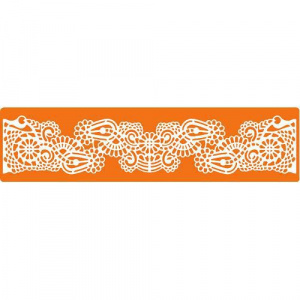 Коврик силиконовый для пасты "Sugar Dress" 10х40см 40-WD016T