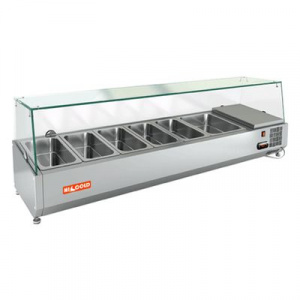 Витрина для ингридиентов Hicold VRTG 1485 настольная к PZE3