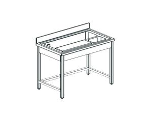 Стол разделочный для рыбы Apach Chef Line Ltpf137S1