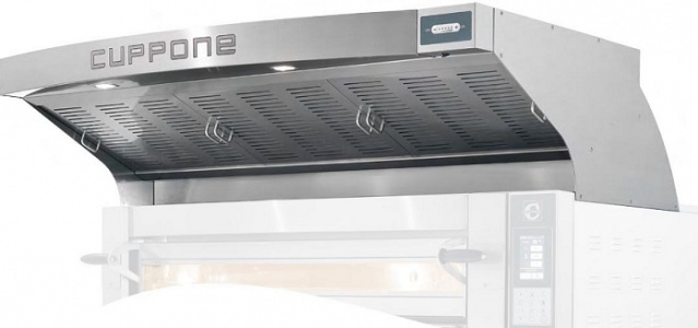 Зонт вытяжной для печи для пиццы Cuppone Michelangelo Kml635L As