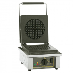 Вафельница Roller Grill GES75 бельгийские 1зона (круг 180х180х12мм - чугун) – купить в RuOborudovanie.ru с доставкой до двери Купить вафельница roller grill ges75 бельгийские 1зона (круг 180х180х12мм - чугун) – цена от завода, доставка до двери | RuOborudovanie.ru