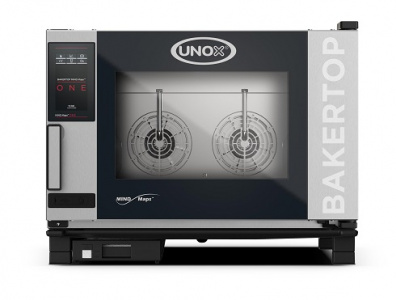 Пароконвектомат Unox XEBC-04EU-E1LM на 4 уровня 7,4кВт/ 220В электрический инжекторный