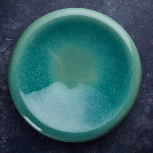 Тарелка объемная 20СМ, серия Stone, цвет Nephrite St_20_Об_Ne