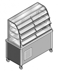 Купить прилавок для холодных блюд emainox vtrcvv3vg12 – цена от завода, доставка до двери | RuOborudovanie.ru