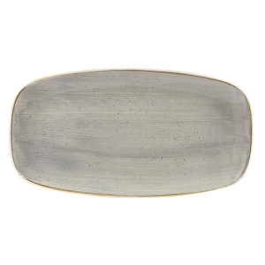 Блюдо прямоугольное Chefs 35,5Х18,9СМ, без борта, Stonecast, цвет Peppercorn Grey Spgsxo141