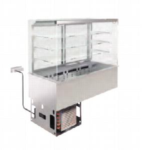 Витрина холодильная с охл. Ванной Emainox I7Vvqt3Rvr2 8046532 встраиваемая