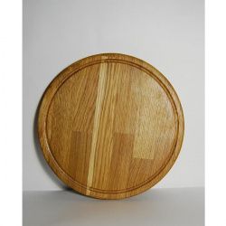 Доска для пиццы D400Мм, с желобом, серия Pizzas, ясень, цвет Tr02 Pz0110007-Tr02