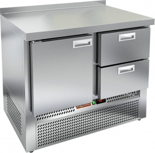 Стол охлаждаемый Hicold GNE 112/TN арт.287453 с бортом
