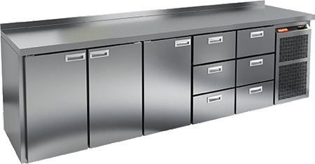 Стол с охлаждающим шкафом Hicold Gn 11133 Br2 Tn