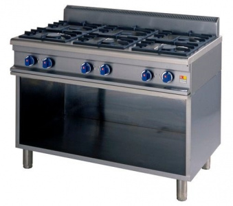 Плита 6 конфорочная Kogast Ps-Т69/P газ 900 серии 