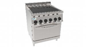 Плита 4 конфорочная 900 серии Tecnoinox Pfc8Ve9 316124