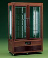 Шкаф кондитерский холодильный Tecfrigo Saloon 700Q темн.Орех