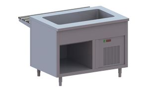 Мармит водяной Apach Chef Line Lbmw715O