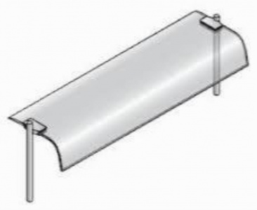 Полка для линии раздачи Emainox Isvs2 8046250