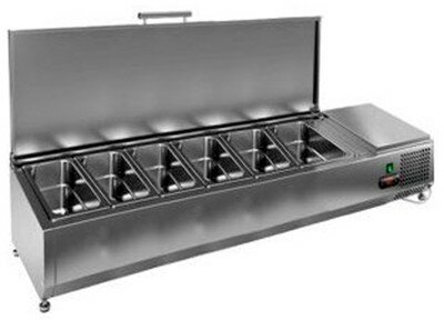 Витрина для ингридиентов Hicold VRTG1425 для стола Hicold Pz4