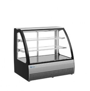 Витрина кондитерская Kayman Kвк-950М настольная люкс нержавейка