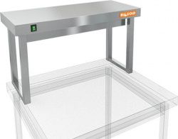 Купить полка тепловая hicold tp1-7/3 одноярусная настольная 700х300х400мм – цена от завода, доставка до двери | RuOborudovanie.ru