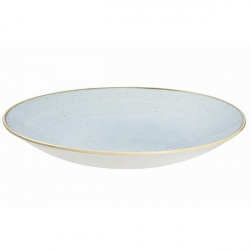 Купить тарелка глубокая 25,5см h3,5см, без борта, stonecast, цвет duck egg blue sdespd251 – цена от завода, доставка до двери | RuOborudovanie.ru